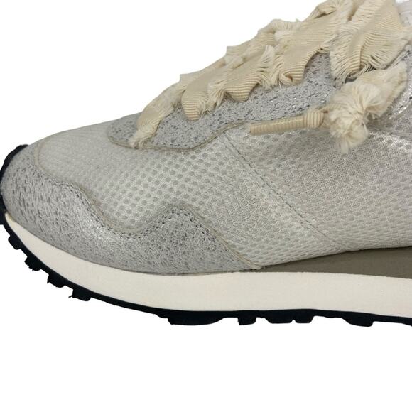 New P448 Italian Metallic Performance Cancun Sneakers in Task Size 37/7 - Picture 6 of 14